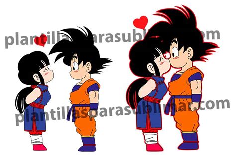 Plantillas de goku y milk para imprimir